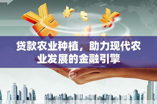 古城贷款农业种植，助力现代农业发展的金融引擎