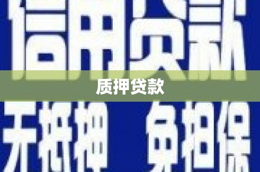 古城质押贷款