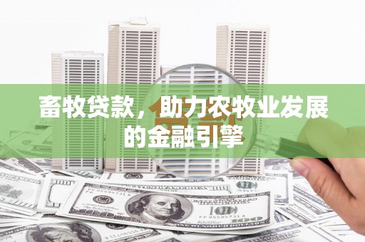 古城畜牧贷款，助力农牧业发展的金融引擎